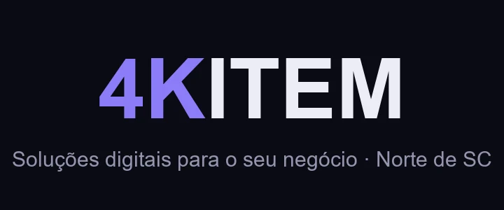 4KITEM — Soluções digitais para o seu negócio